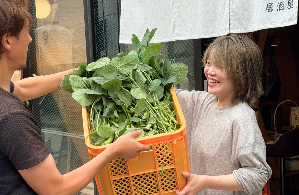 その日のうちにお店へ。「ローカル自給圏」が目指す食のかたち