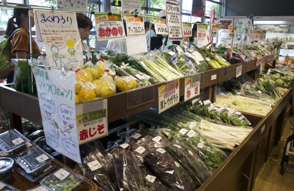 直売所売り場