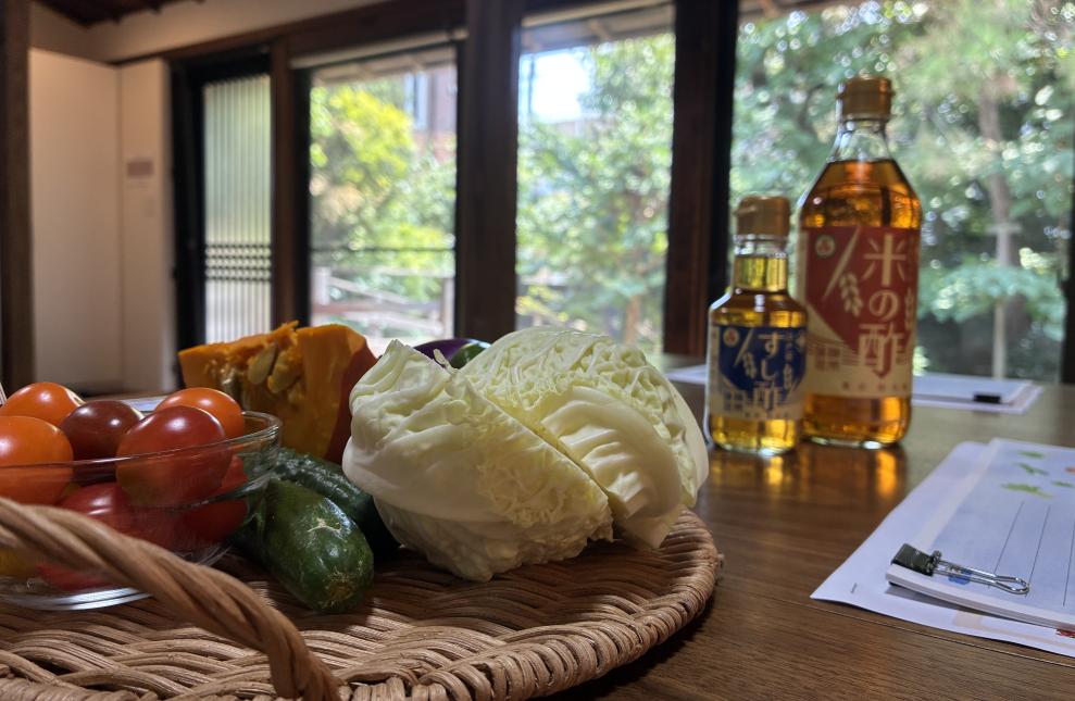 今回使用したのは、東京でつくられた食材